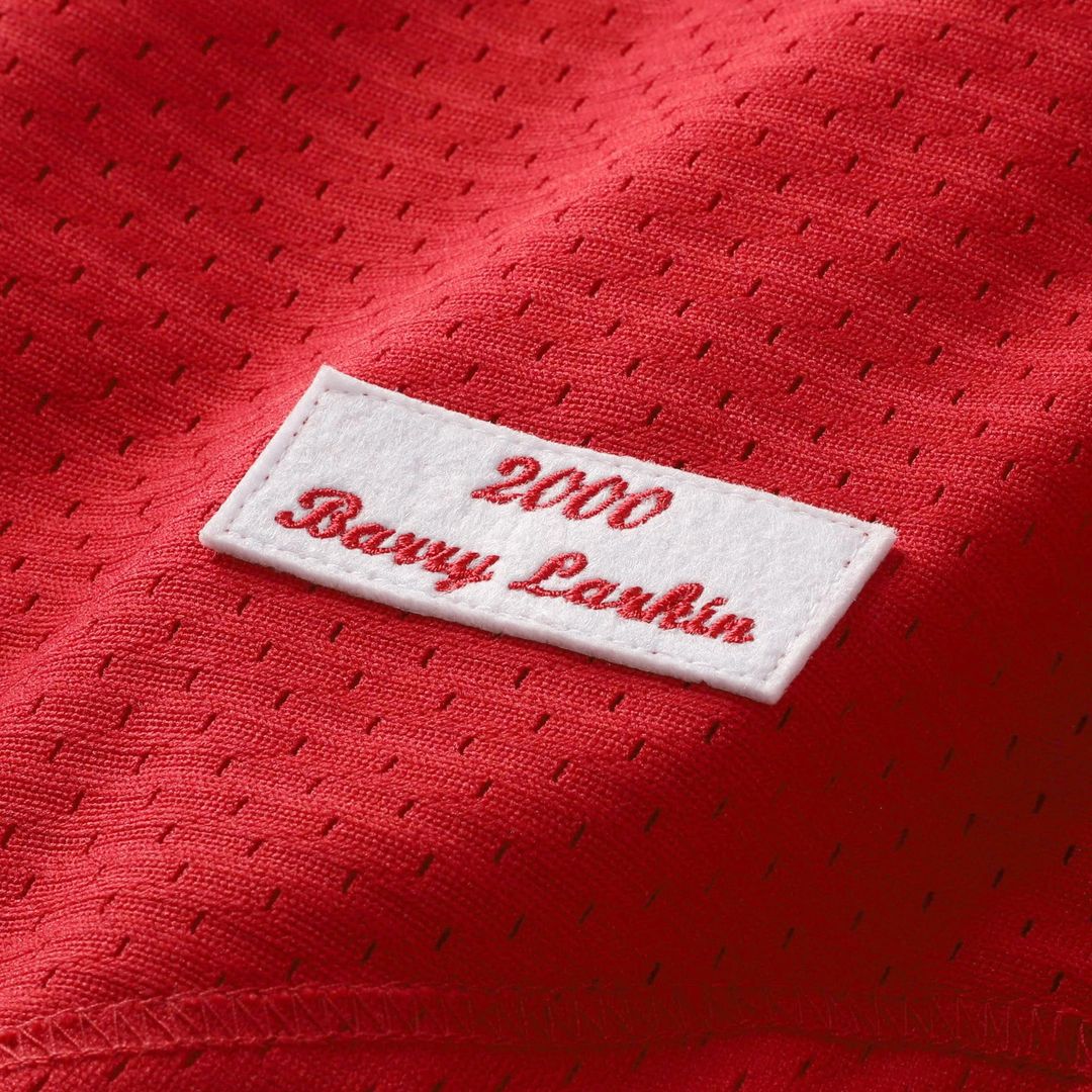 Cincinnati Reds Barry Larkin Mitchell & Ness Throwback Cooperstown Mesh Batting Practice Jersey - Red MLB Team Jersey Baseball Fan Apparel