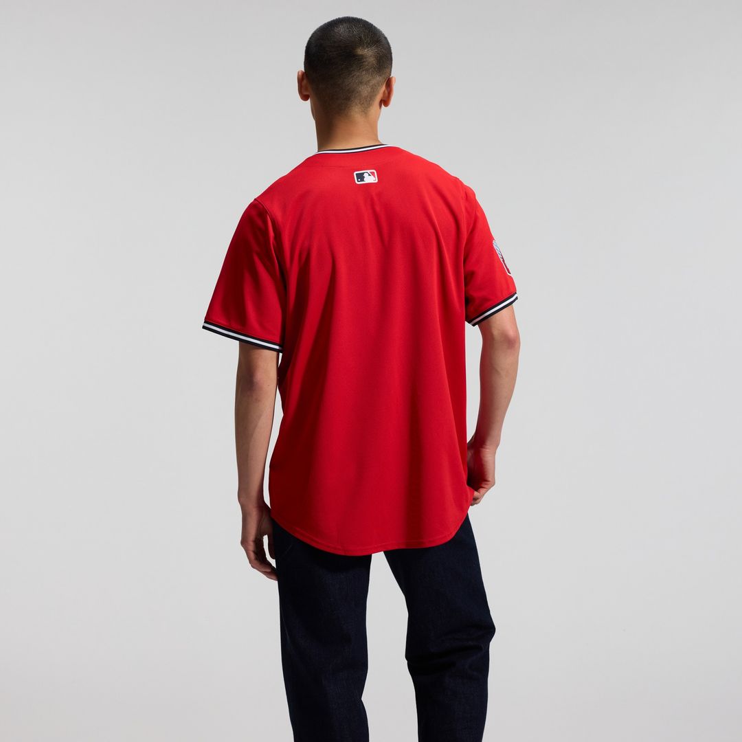 Cleveland Guardians Nike Alternate Limited Jersey - Red MLB Team Jersey Baseball Fan Apparel