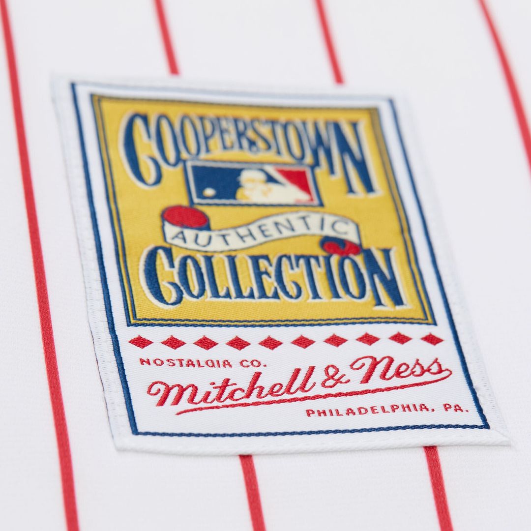 Philadelphia Phillies Ryan Howard Mitchell & Ness Cooperstown Authentic Jersey - White MLB Team Jersey Baseball Fan Apparel