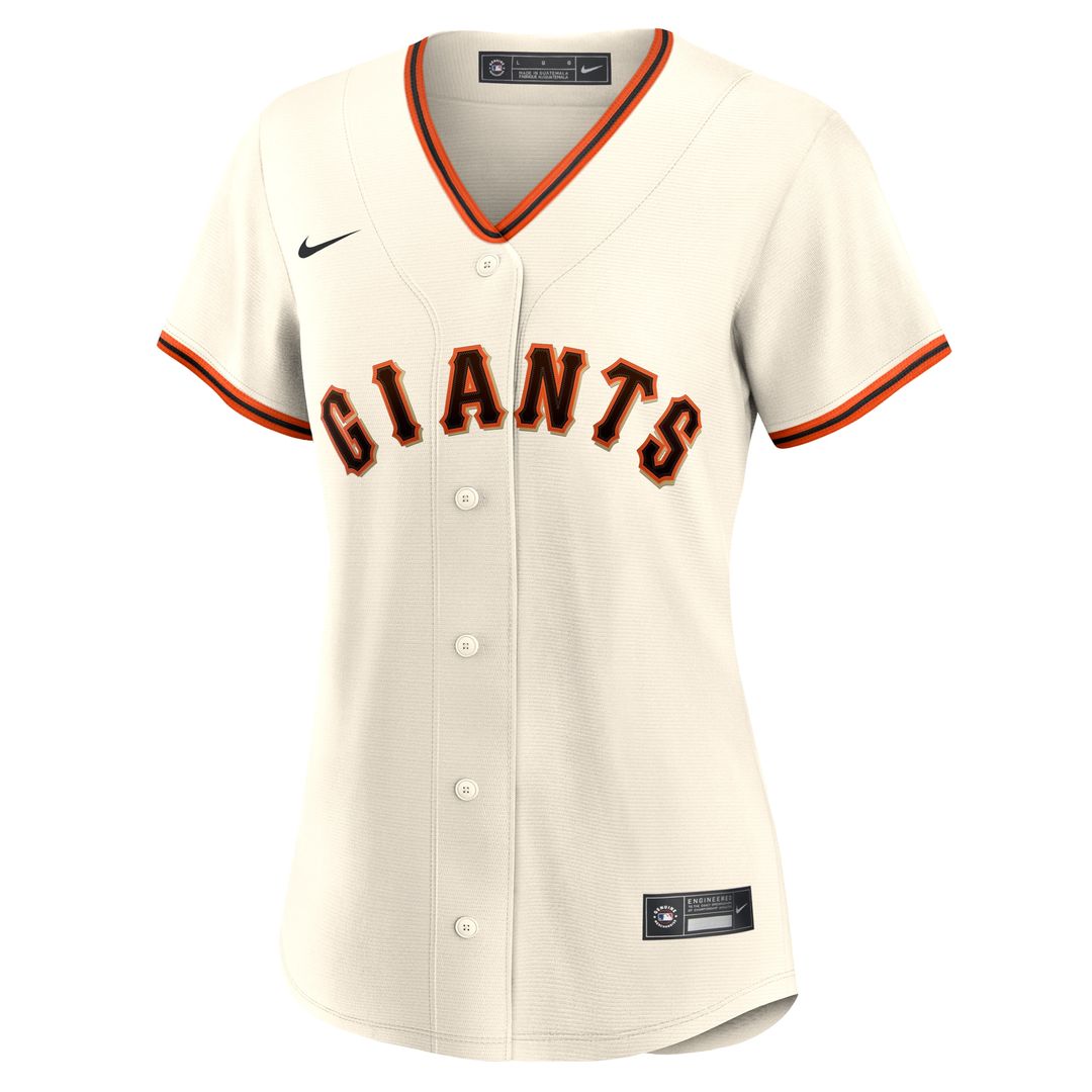 San Francisco Giants Willy Adames Nike Women's Home Replica Jersey - Cream MLB Team Jersey Baseball Fan Apparel