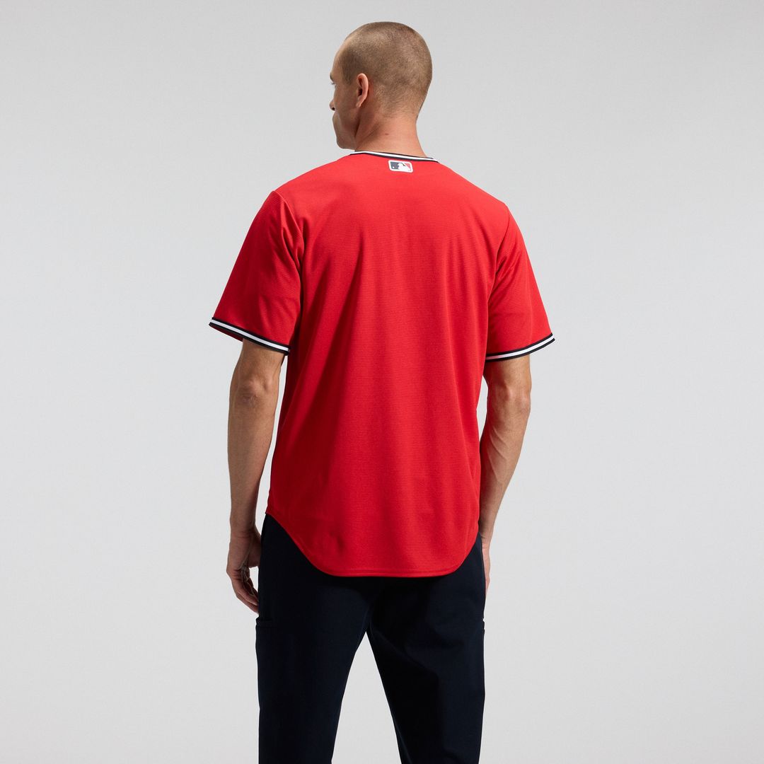 Cleveland Guardians Nike Alternate 2 Replica Jersey - Red MLB Team Jersey Baseball Fan Apparel