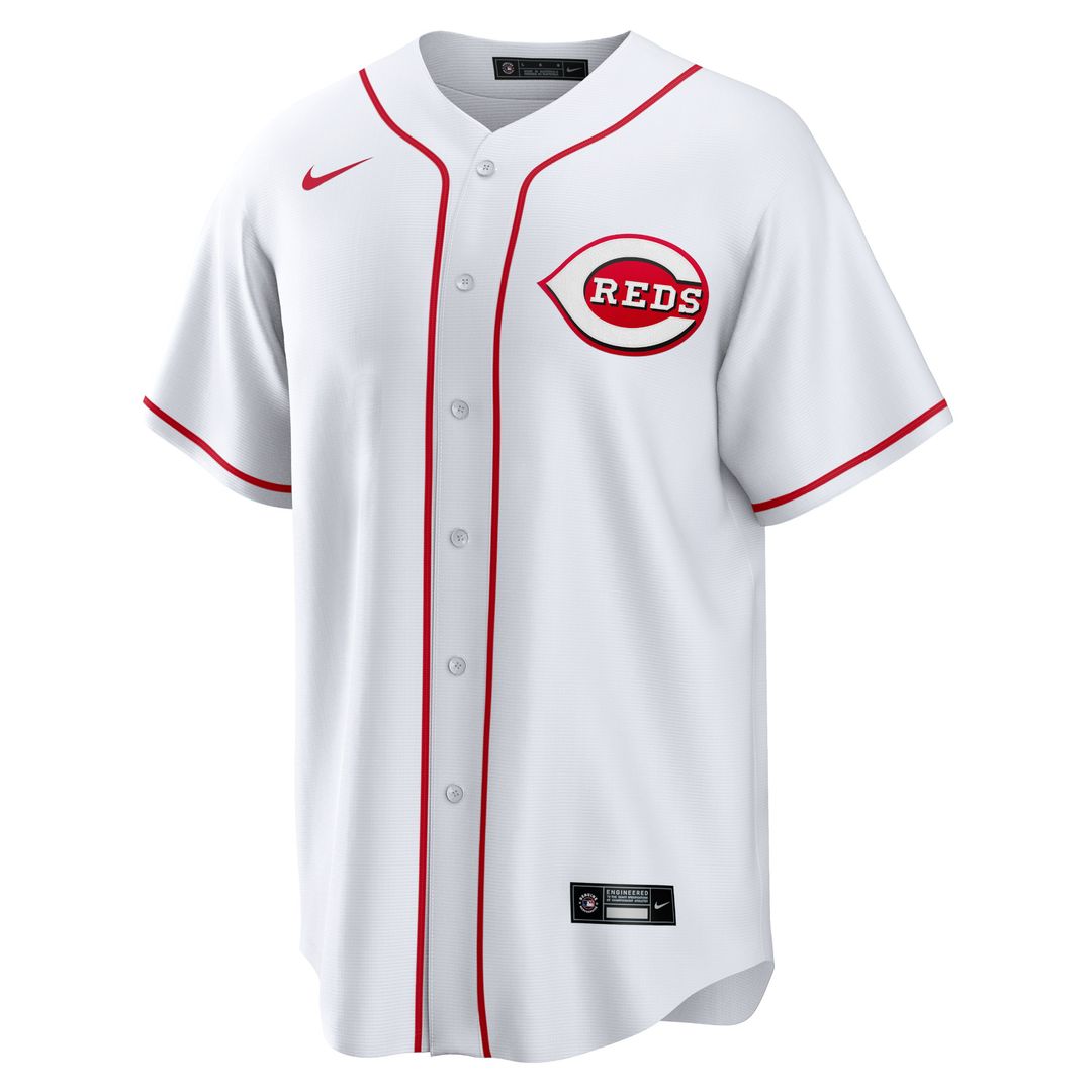 Cincinnati Reds Nike Home Blank Replica Jersey - White MLB Team Jersey Baseball Fan Apparel
