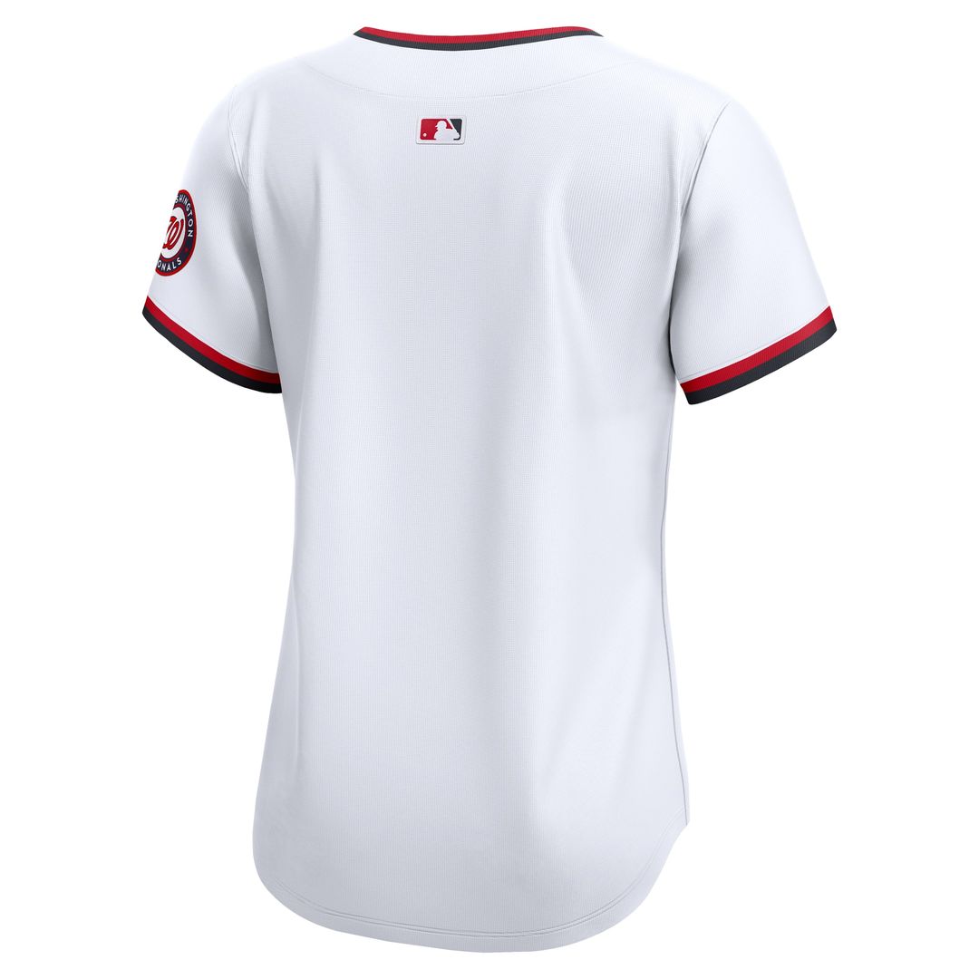 Washington Nationals Nike Women's Home Limited Jersey - White MLB Team Jersey Baseball Fan Apparel
