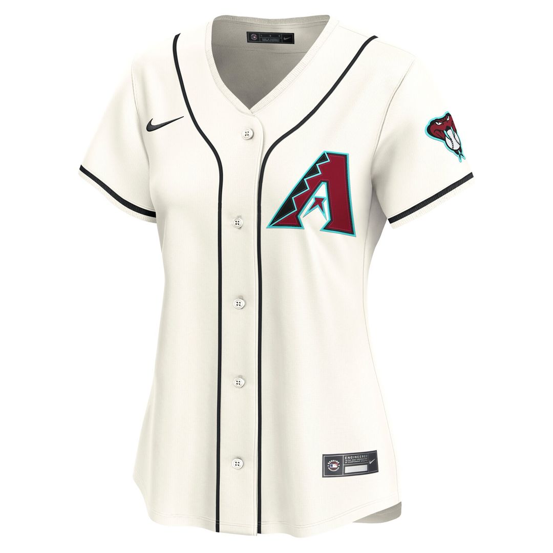 Arizona Diamondbacks Corbin Carroll Nike Women's Home Limited Player Jersey - Cream MLB Team Jersey Baseball Fan Apparel