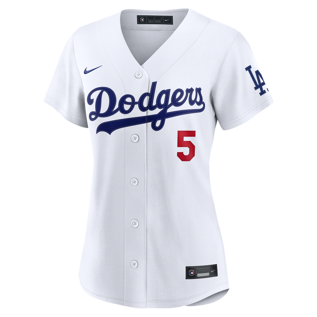 Los Angeles Dodgers Freddie Freeman Nike Women's Home Stadium Jersey - White MLB Team Jersey Baseball Fan Apparel