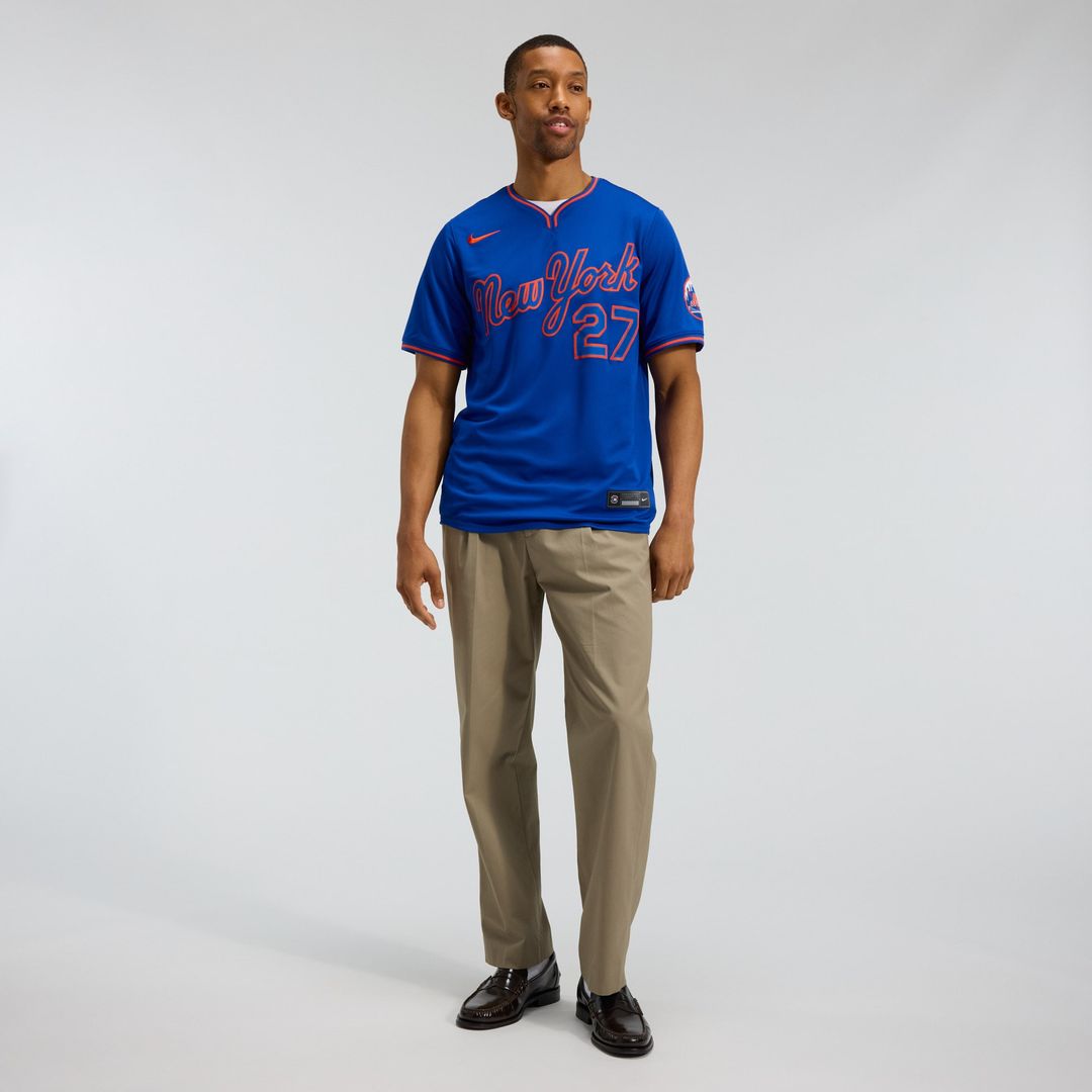 New York Mets Mark Vientos Nike Alternate Limited Player Jersey - Royal MLB Team Jersey Baseball Fan Apparel