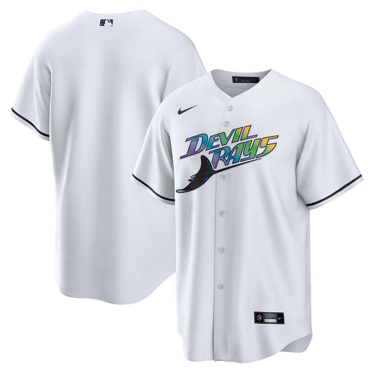 Tampa Bay Rays Nike Home Replica Team Jersey - White MLB Team Jersey Baseball Fan Apparel