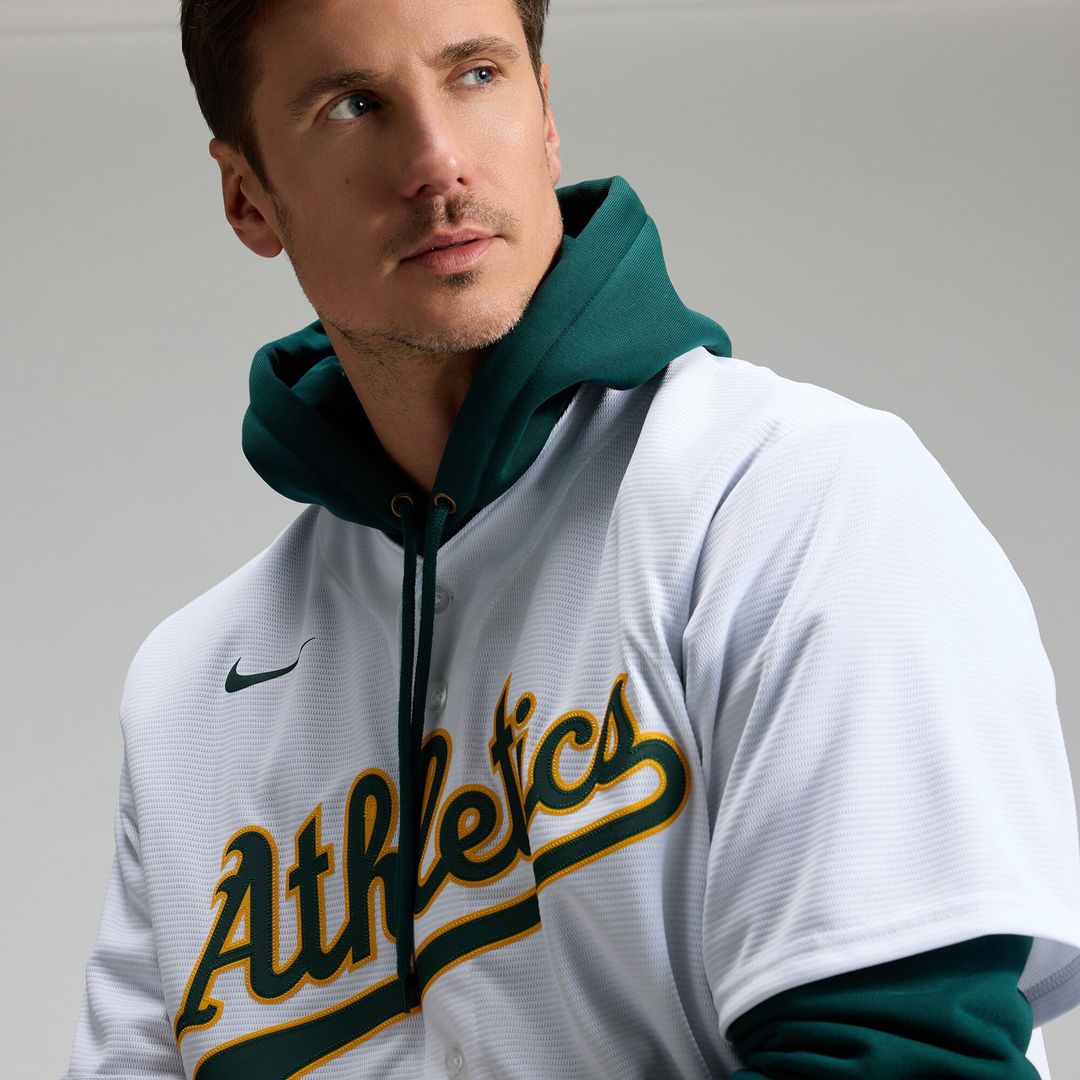 Athletics Nick Kurtz Nike Home Replica Jersey - White MLB Team Jersey Baseball Fan Apparel