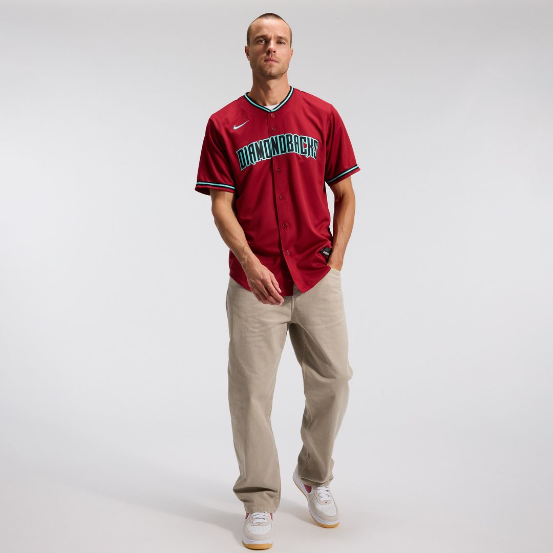 Arizona Diamondbacks Corbin Carroll Nike Alternate Replica Jersey - Black MLB Team Jersey Baseball Fan Apparel
