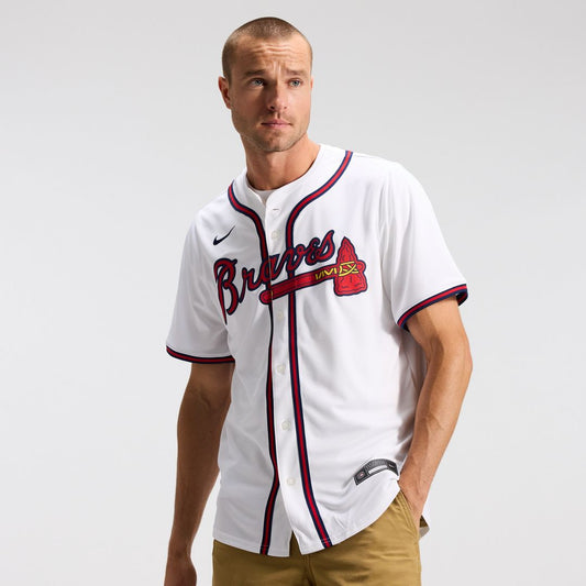 Atlanta Braves Nike Home Limited Jersey - White MLB Team Jersey Baseball Fan Apparel
