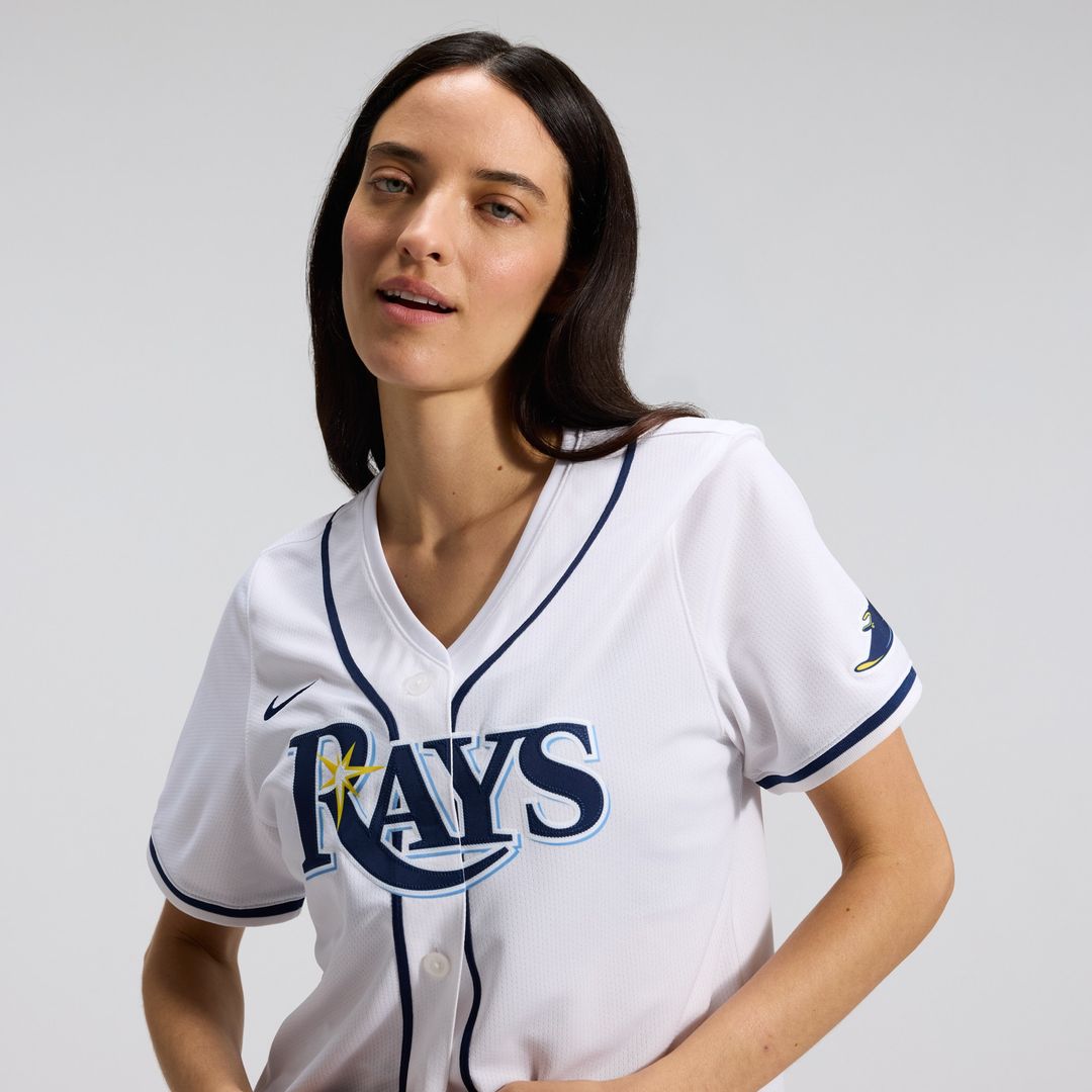 Tampa Bay Rays Nike Women's Home Limited Jersey - White MLB Team Jersey Baseball Fan Apparel