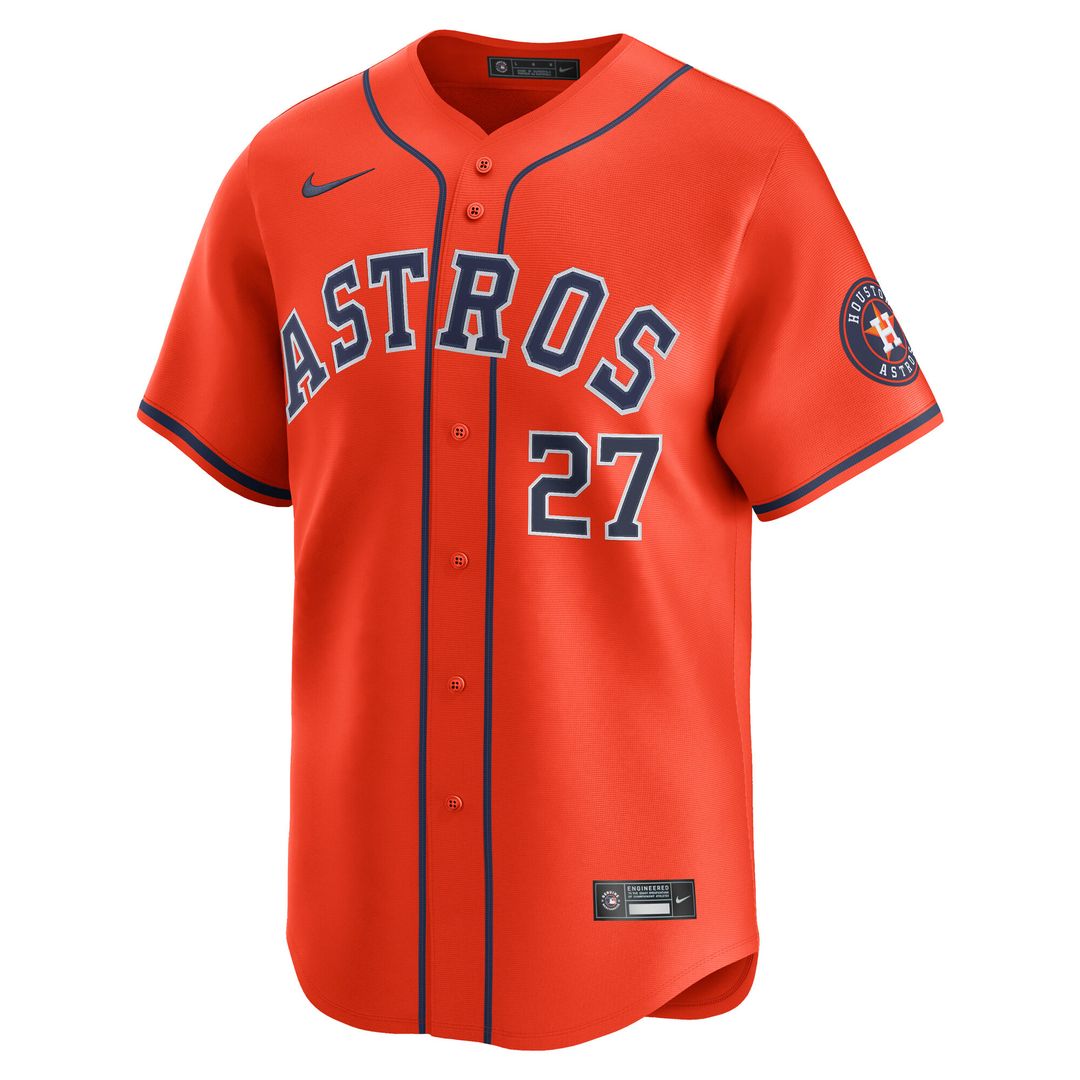 Houston Astros Jose Altuve Nike Road Limited Player Jersey - Gray MLB Team Jersey Baseball Fan Apparel
