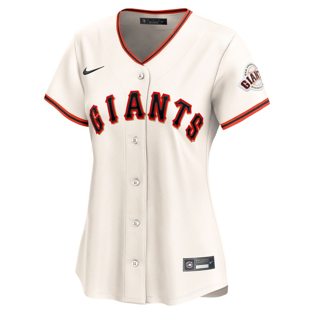 San Francisco Giants Rafael Devers Nike Women's Home Limited Player Jersey - Cream MLB Team Jersey Baseball Fan Apparel