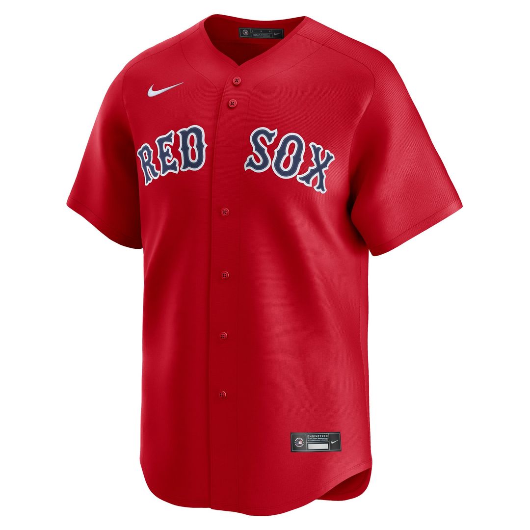 Boston Red Sox Nike Alternate Limited Custom Jersey - Red MLB Team Jersey Baseball Fan Apparel