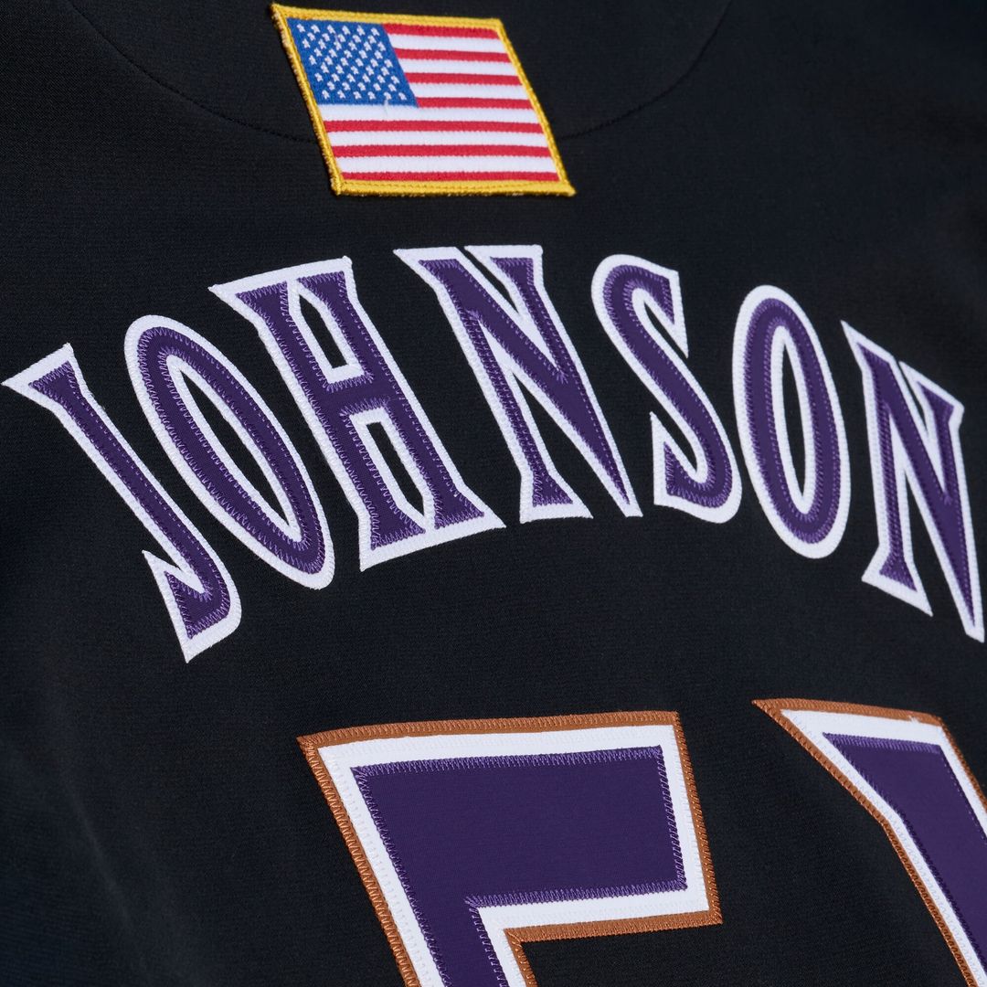 Arizona Diamondbacks Randy Johnson Mitchell & Ness 2001 Authentic Jersey - Black MLB Team Jersey Baseball Fan Apparel