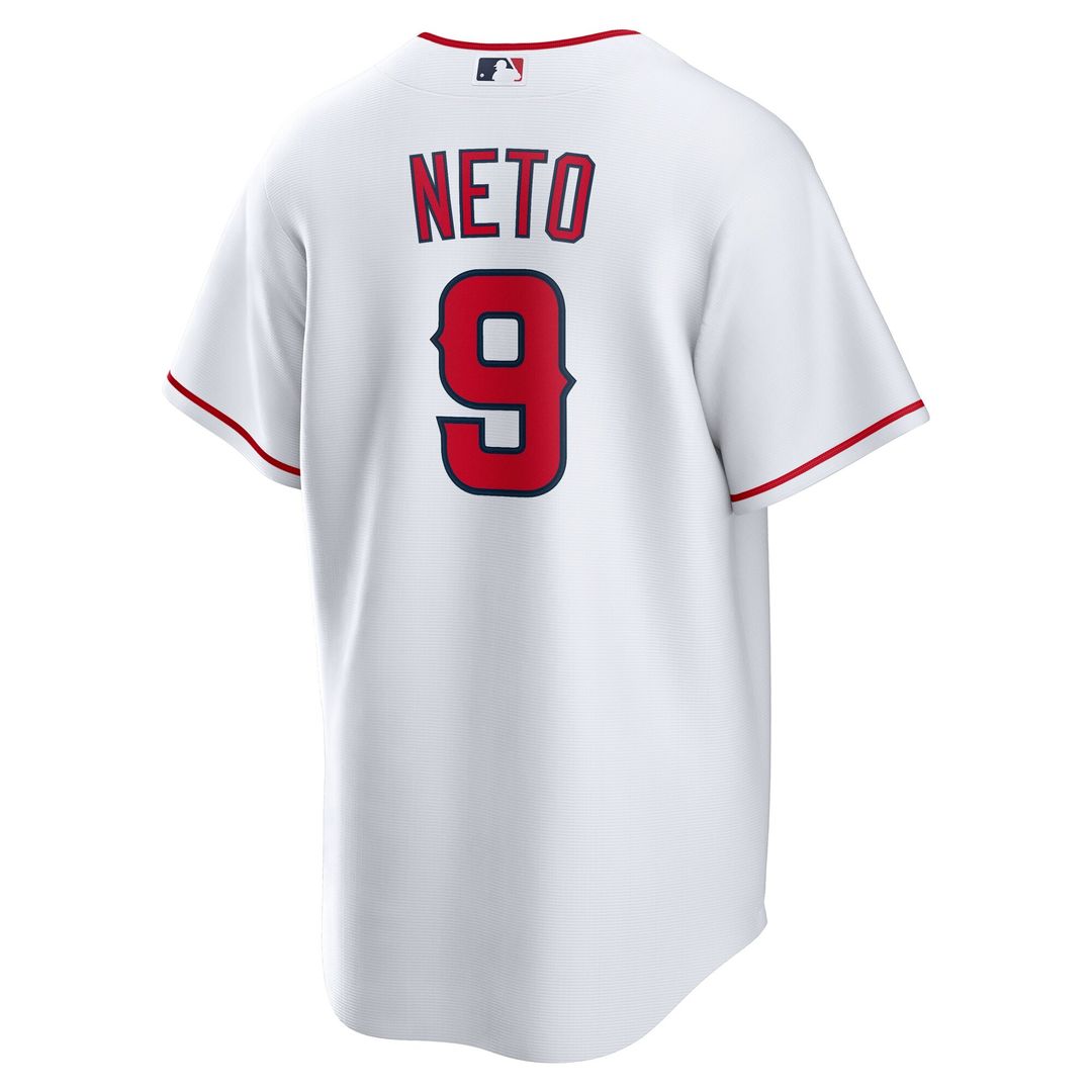 Los Angeles Angels Zach Neto Nike Home Replica Jersey - White MLB Team Jersey Baseball Fan Apparel