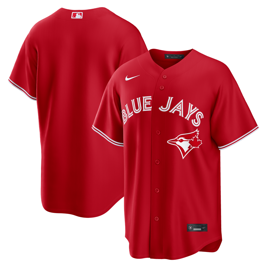 Toronto Blue Jays Nike Canada Day Replica Jersey - Red MLB Team Jersey Baseball Fan Apparel