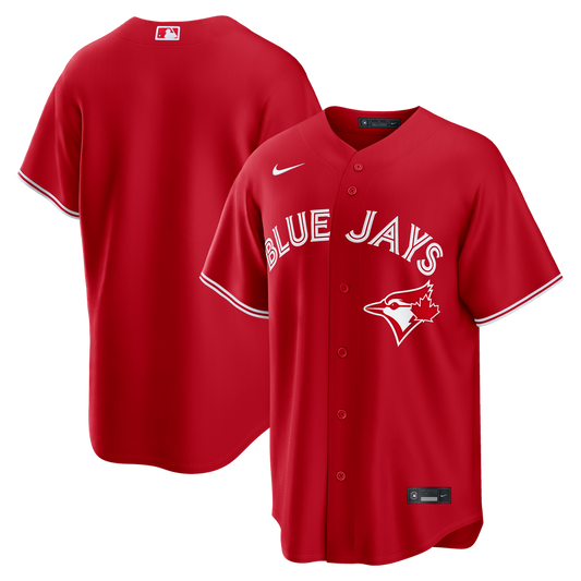 Toronto Blue Jays Nike Canada Day Replica Jersey - Red MLB Team Jersey Baseball Fan Apparel