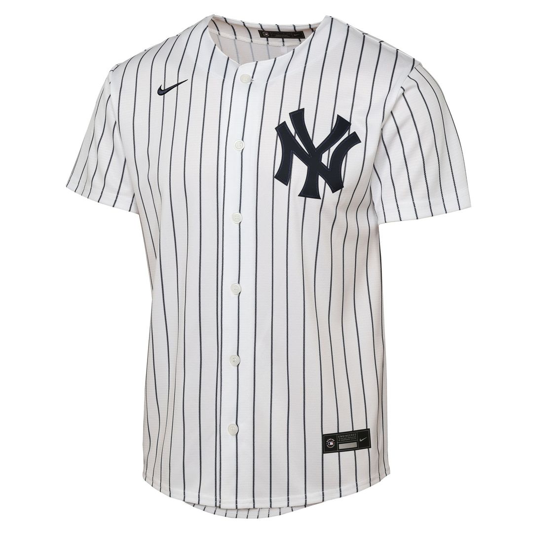 New York Yankees Aaron Judge Nike Youth Home Replica Player Jersey - White MLB Team Jersey Baseball Fan Apparel