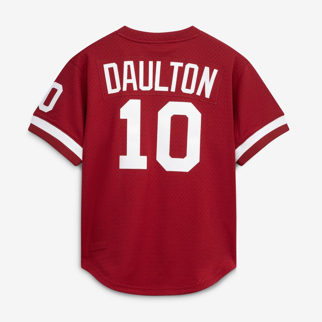 Philadelphia Phillies Darren Daulton Mitchell & Ness Authentic Batting Practice Jersey - Scarlet MLB Team Jersey Baseball Fan Apparel