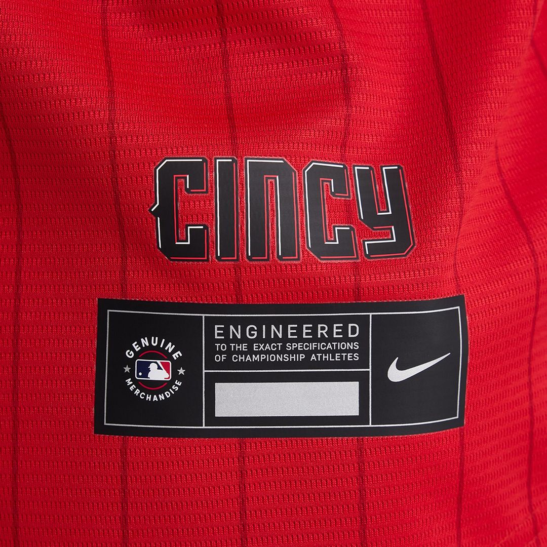 Cincinnati Reds Nike 2026 City Connect Stadium Jersey - Red MLB Team Jersey Baseball Fan Apparel