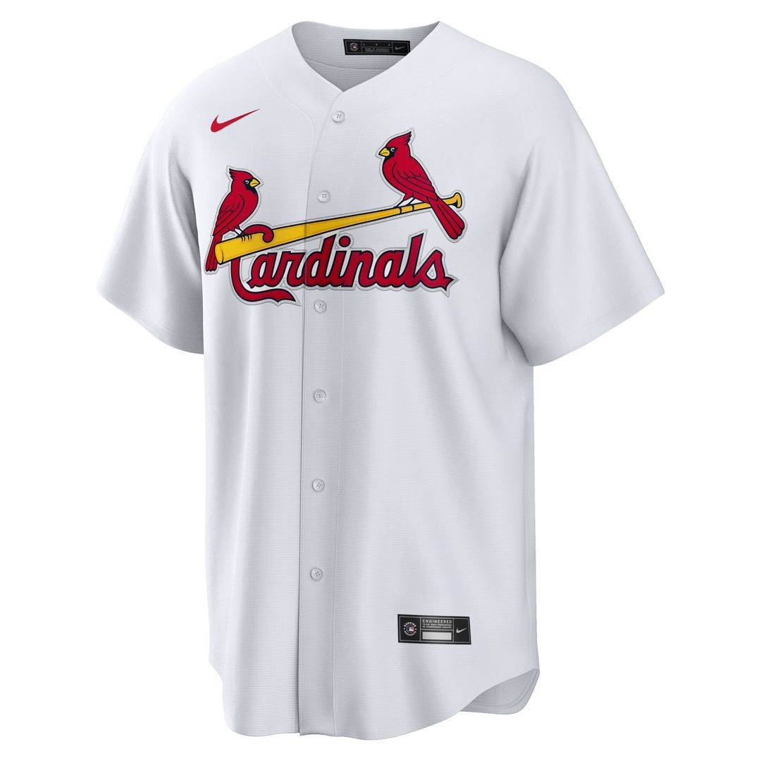 St. Louis Cardinals Pedro Pagés Nike Home Replica Jersey - White MLB Team Jersey Baseball Fan Apparel